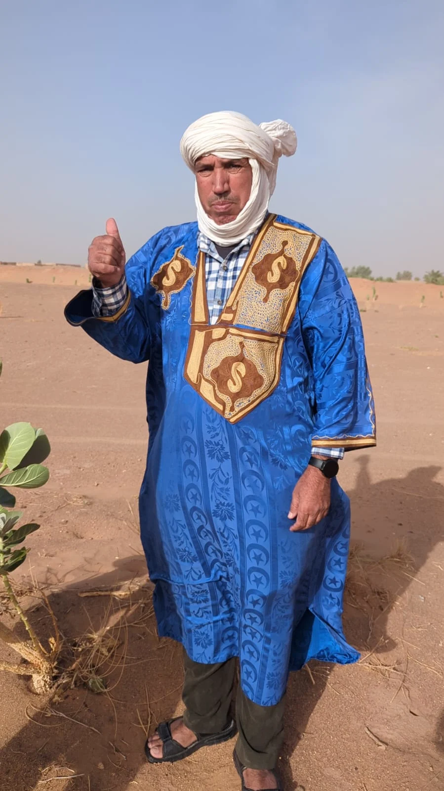 Brahim, local birdwatching guide